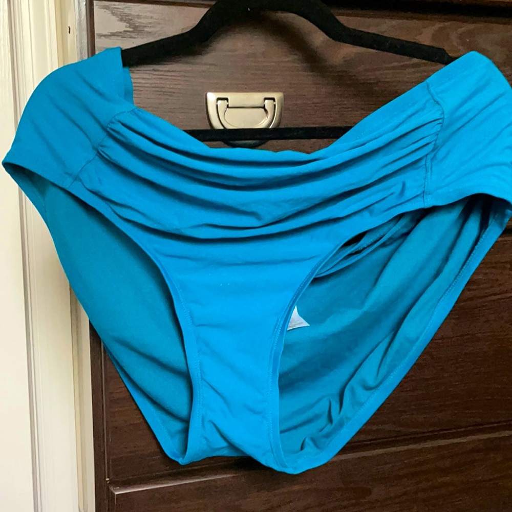 High waisted bikini bottoms